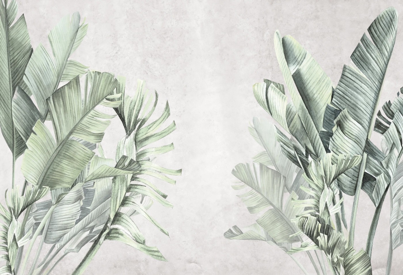 URBAN JUNGLE - nowoczesna tapeta do salonu