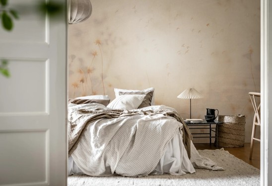 SUNNY DAY - optymistyczna tapeta do sypialni lub salonu