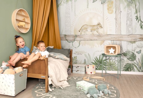 copy of copy of copy of copy of copy of copy of copy of copy of BLOCKS MURAL - tapeta dla chłopaka z murem z klocków