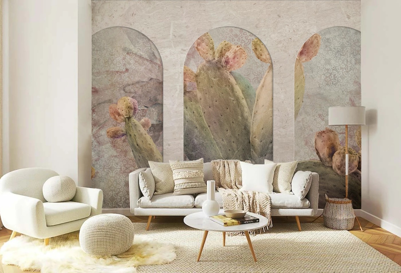 CASA VERDE - tapeta artystyczna do salonu lub sypialni