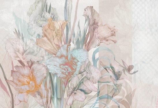 PRIMAVERA - pop - ekspresyjna tapeta do jadalni