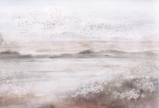 VISTA - twilight - nowoczesna tapeta do sypialni lub salonu