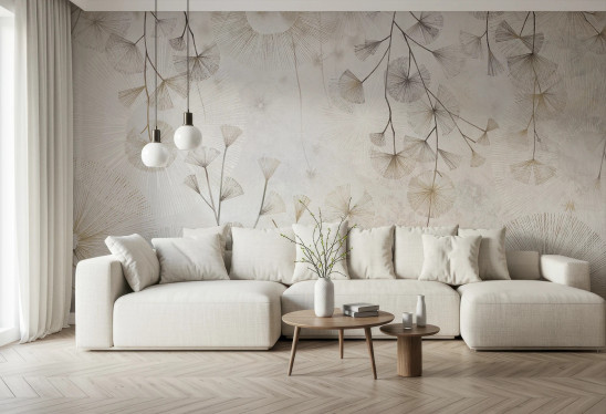 DELICATE - minimalistyczna tapeta do salonu lub sypialni