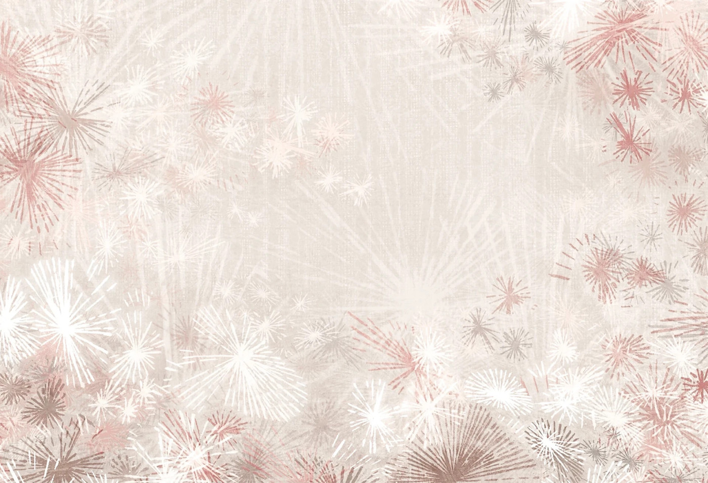 DMUCHAWCE - rose - artystyczna tapeta z motywem dmuchawców DMUCHAWCE - rose - artystyczna tapeta z motywem dmuchawców
