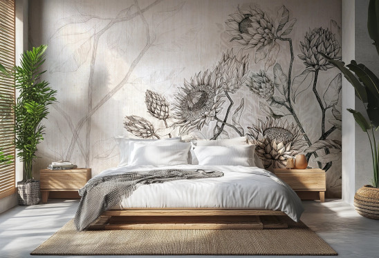 PROTEA MODERN - linear - nowoczesna tapeta w stylu skandynawskim