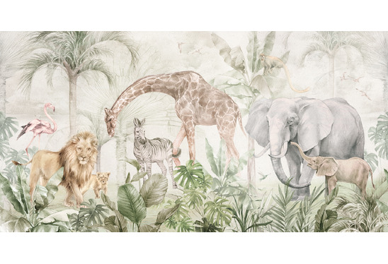 tapeta dla dzieci dżungla