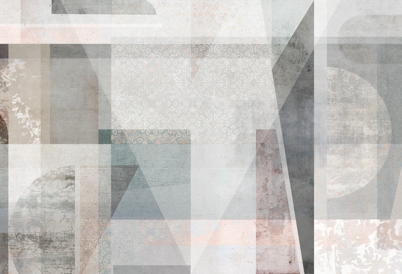 GEOMETRIC ABSTRACTION - nowoczesna tapeta do salonu GEOMETRIC ABSTRACTION - nowoczesna tapeta do salonu