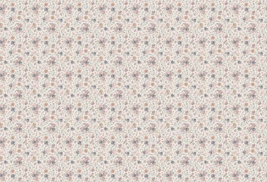 MAGICAL GARDEN - beige - tapeta w kwiaty