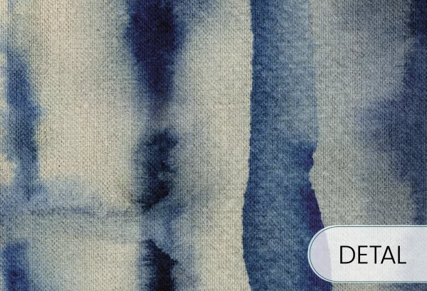 AURORA - navy abstraction - 1 & 2 -  artystyczna tapeta do salonu lub sypialni - detal