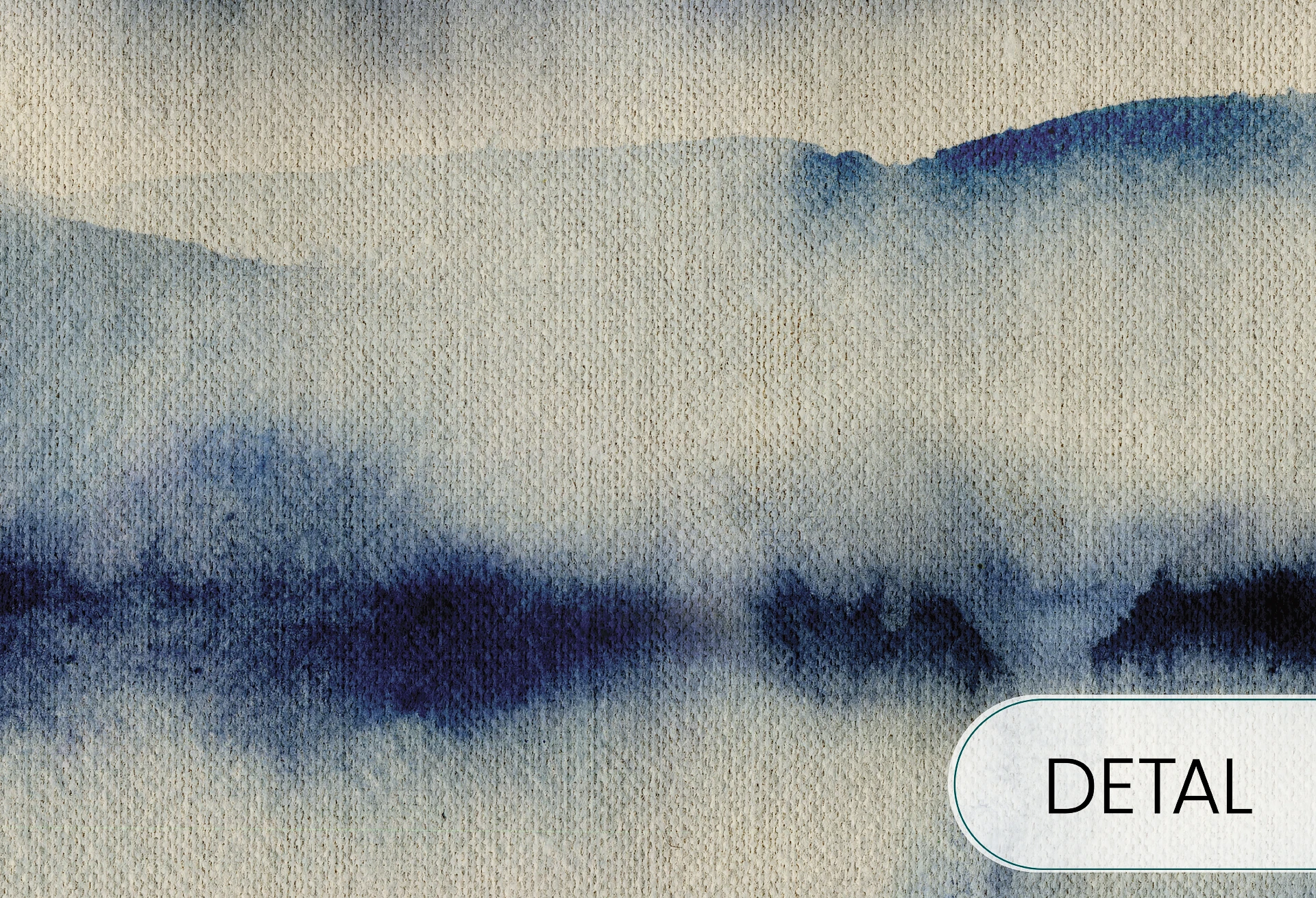 AURORA - navy abstraction - 1 & 2 -  artystyczna tapeta do salonu lub sypialni