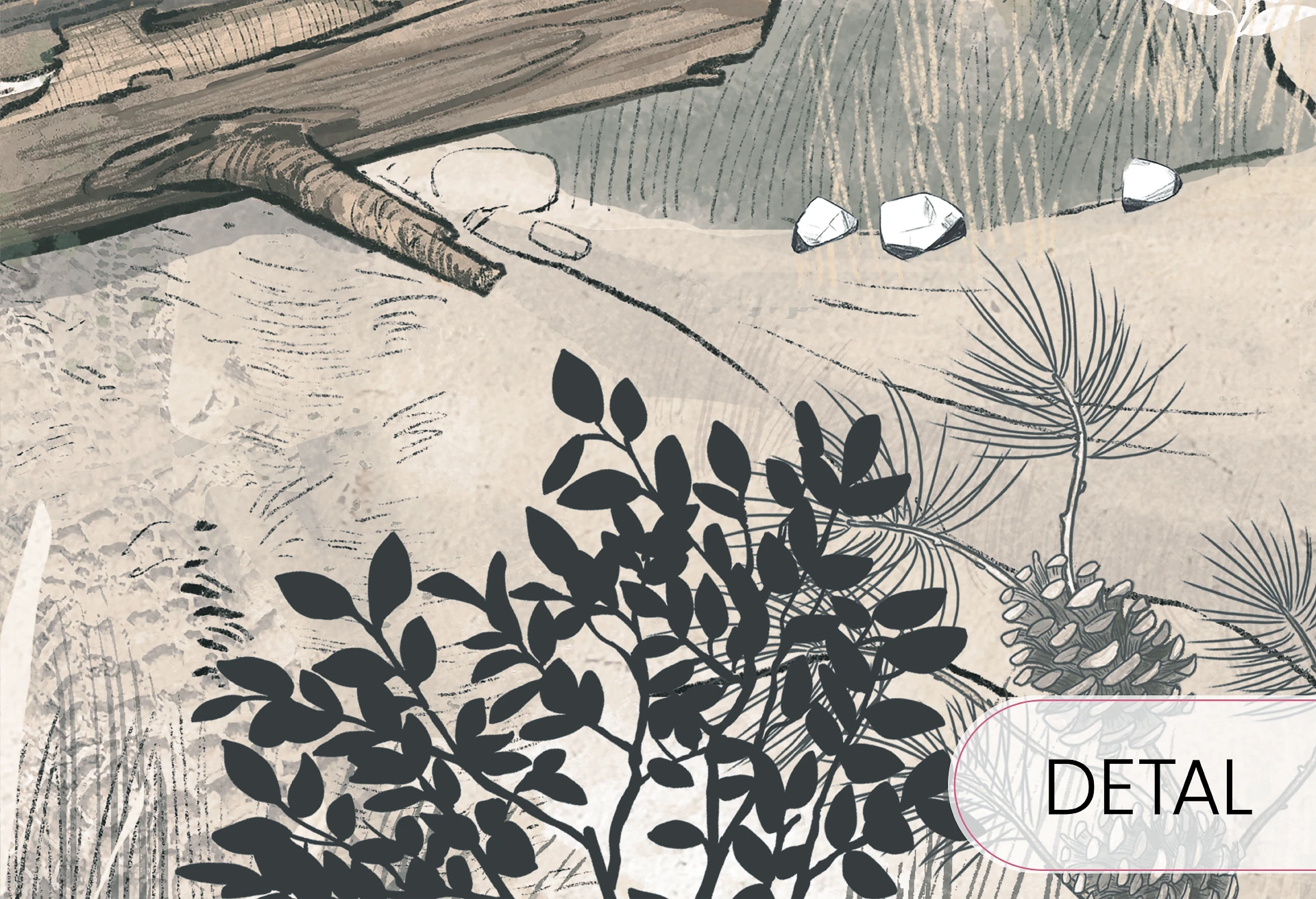 BIKE ROAD - tapeta do pokoju dla chłopca z rowerami górskimi