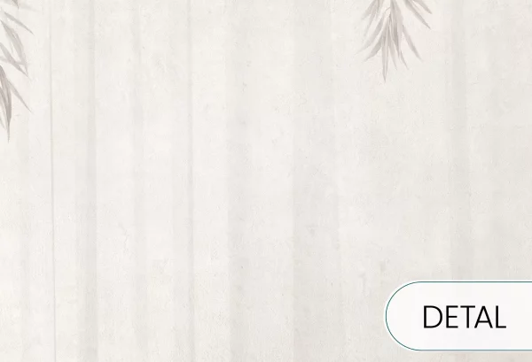 BOTANICA - beige - tapeta z motywem natury do salonu lub sypialni - detal