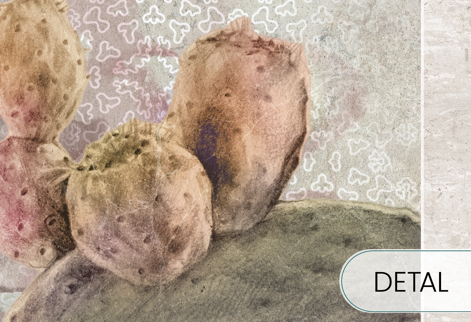 CASA VERDE - tapeta artystyczna do salonu lub sypialni