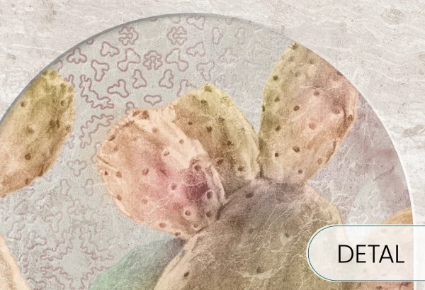 CASA VERDE - tapeta artystyczna do salonu lub sypialni - detal