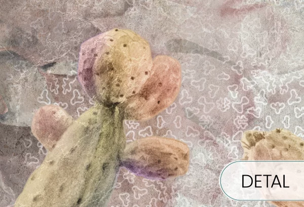 CASA VERDE - tapeta artystyczna do salonu lub sypialni - detal