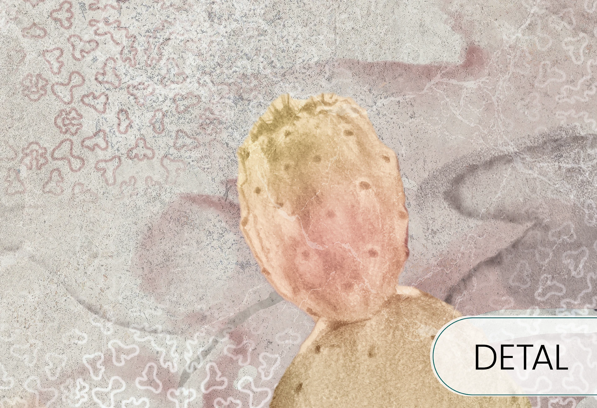 CASA VERDE - tapeta artystyczna do salonu lub sypialni