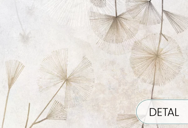 DELICATE - minimalistyczna tapeta do salonu lub sypialni - detal