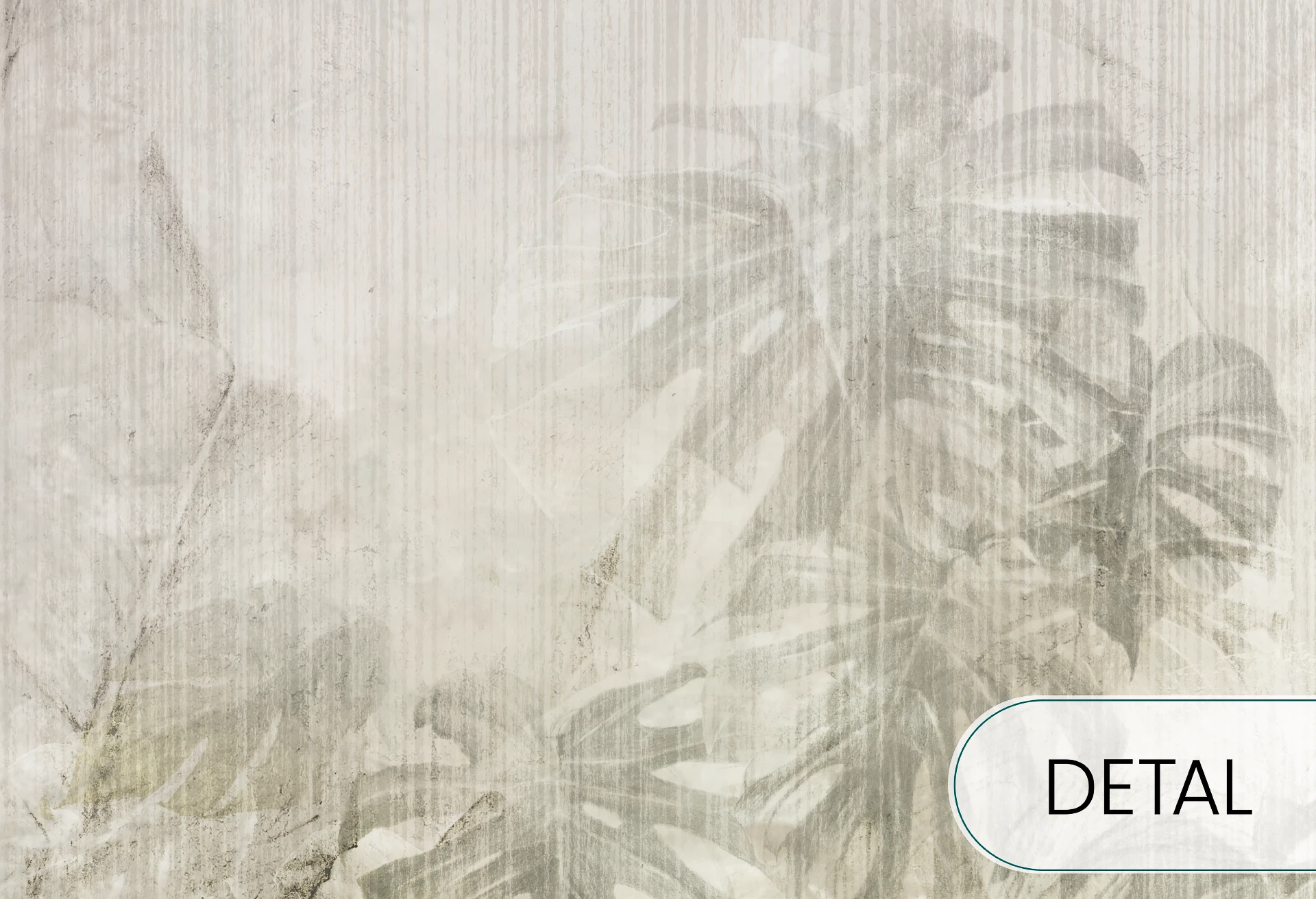 EXOTIC MONSTERA - green - tapeta do salonu lub sypialni w liście monstery