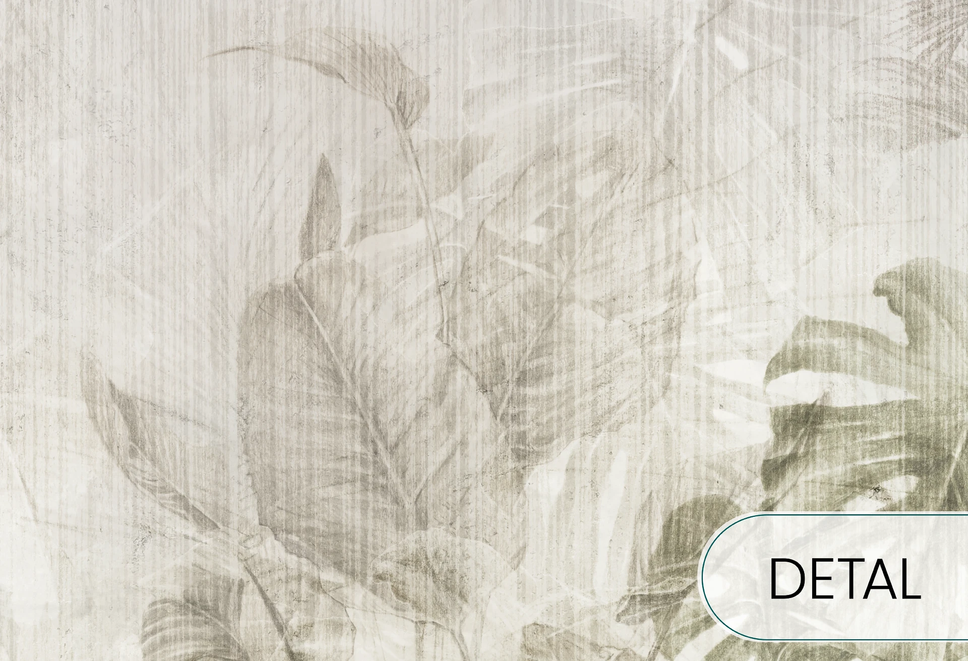 EXOTIC MONSTERA - green - tapeta do salonu lub sypialni w liście monstery