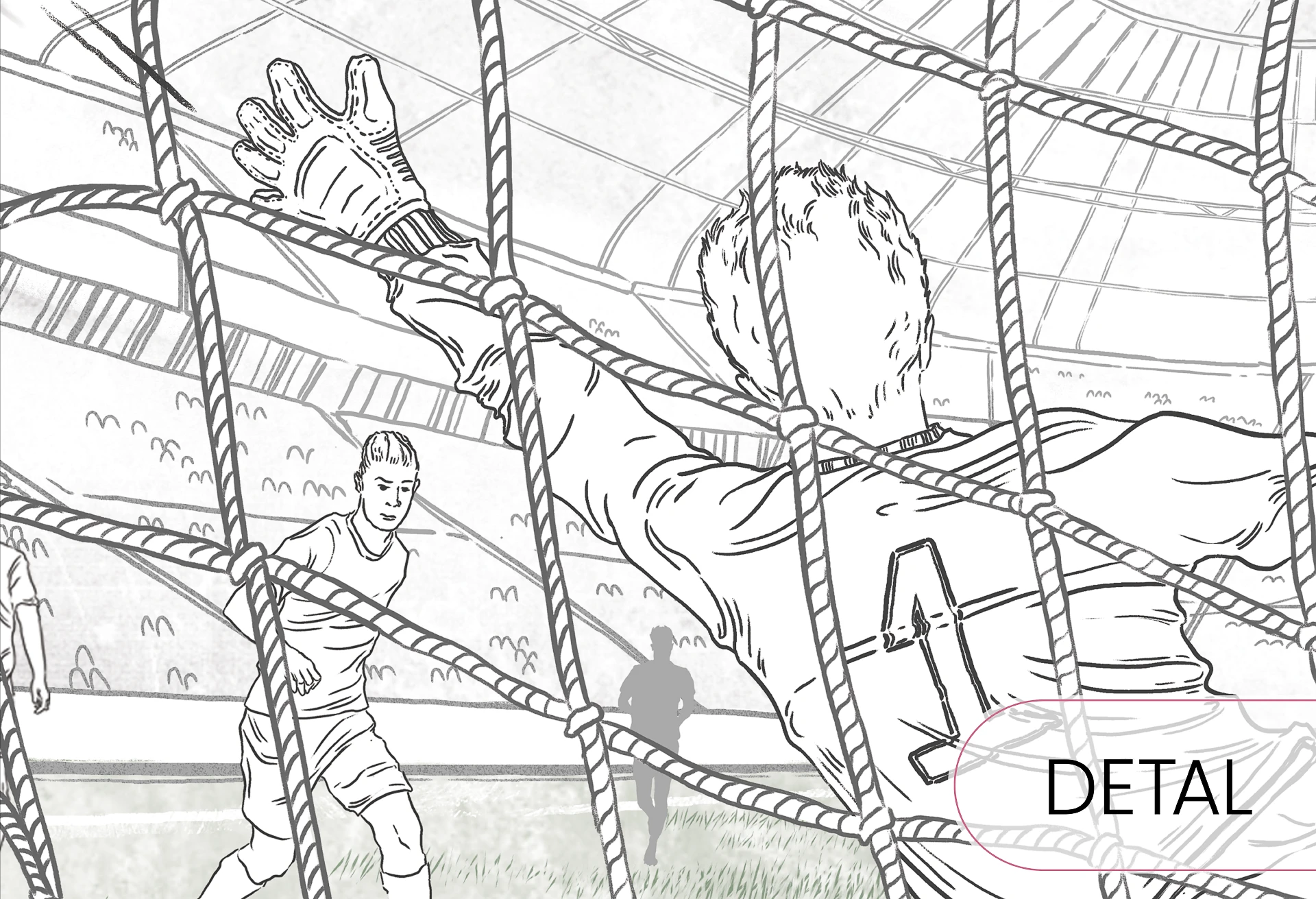 FOOTBALL - light green - tapeta dla chłopaka z piłką nożną