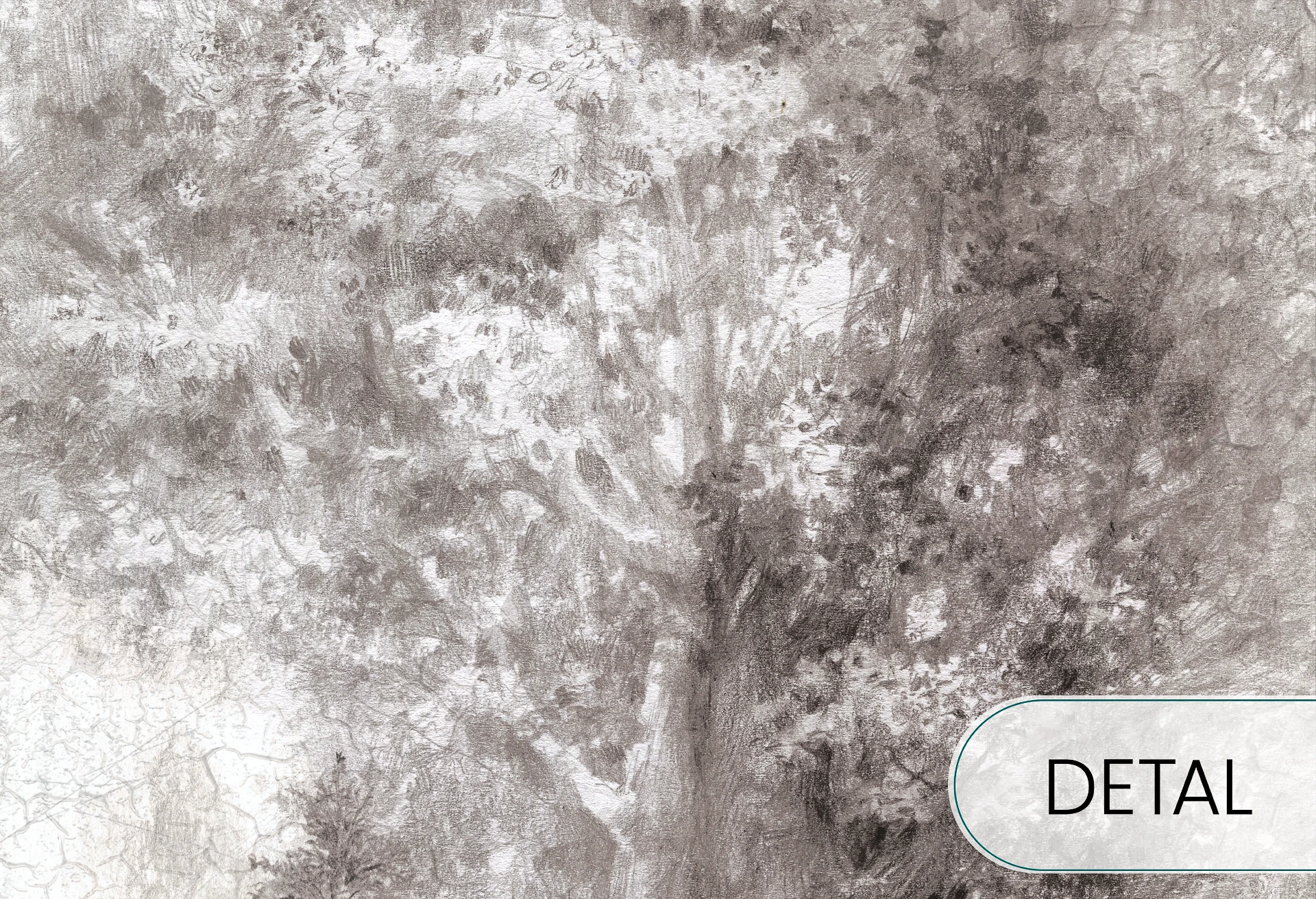 FRESCO - tapeta z motywem lasu do salonu lub sypialni