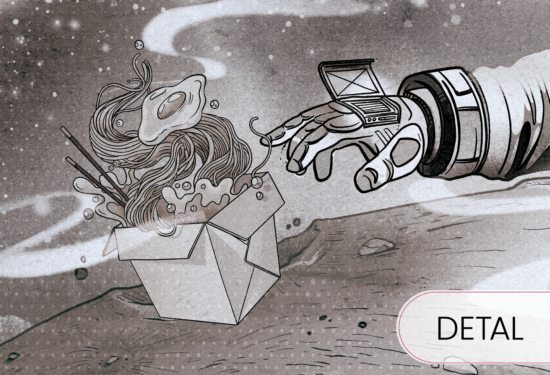 GALAXY - comic book - tapeta na ścianę dla chłopca z kosmicznym motywem