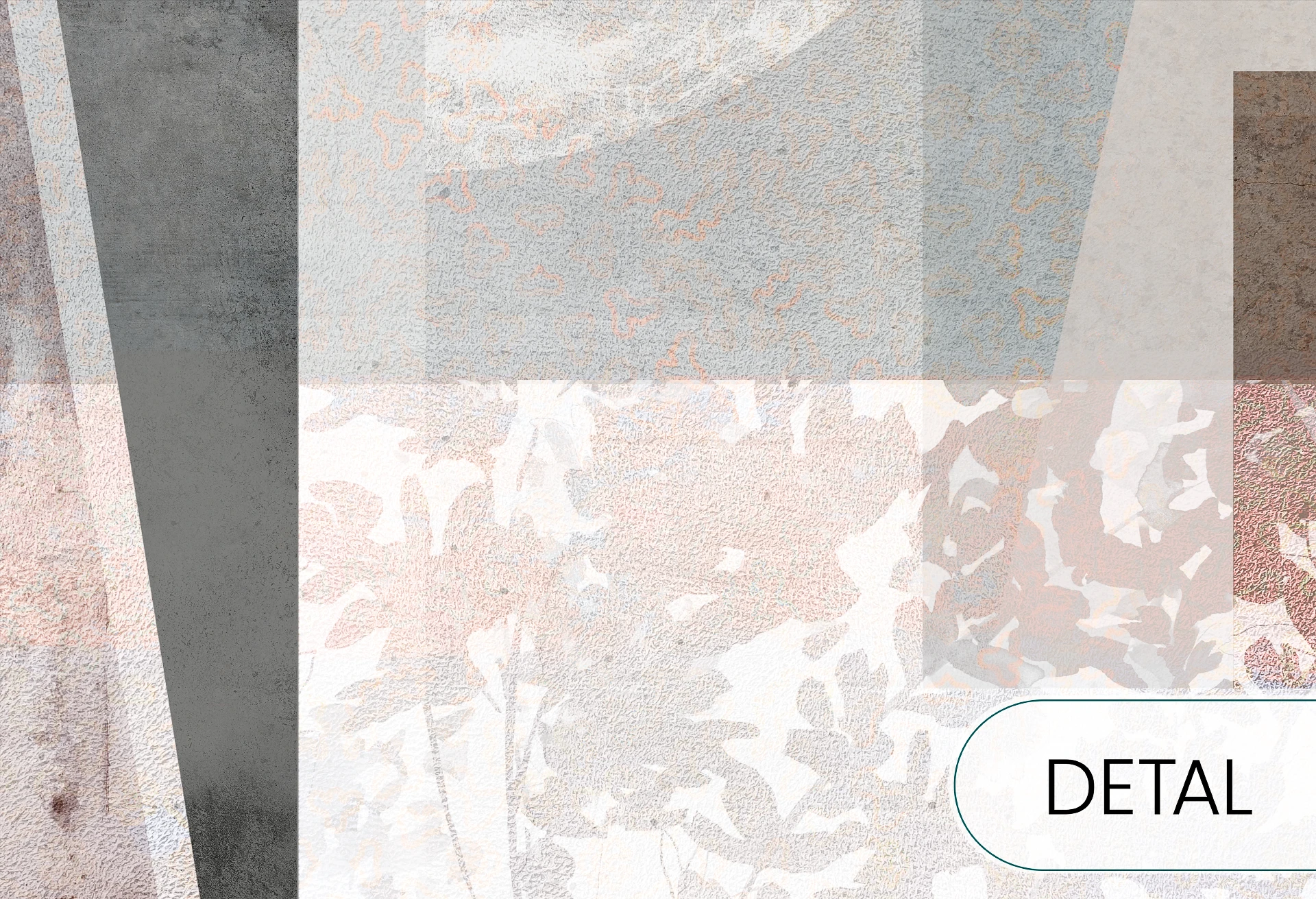 GEOMETRIC ABSTRACTION - nowoczesna tapeta do salonu