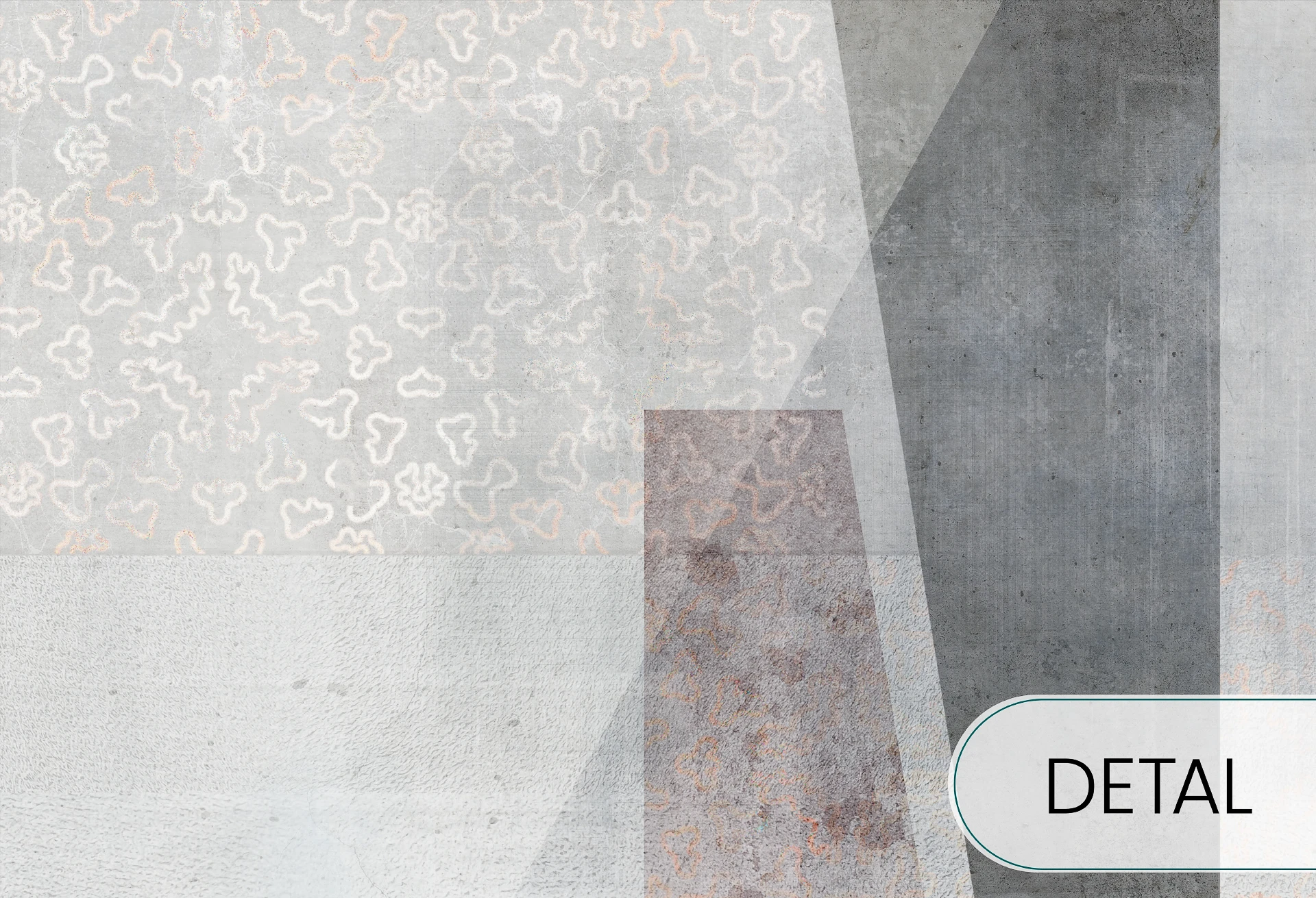 GEOMETRIC ABSTRACTION - nowoczesna tapeta do salonu