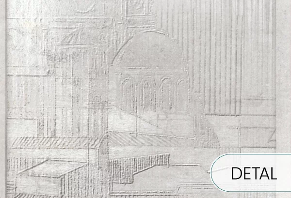 FIRENZE - relief - tapeta z motywem miasta do salonu lub sypialni - detal