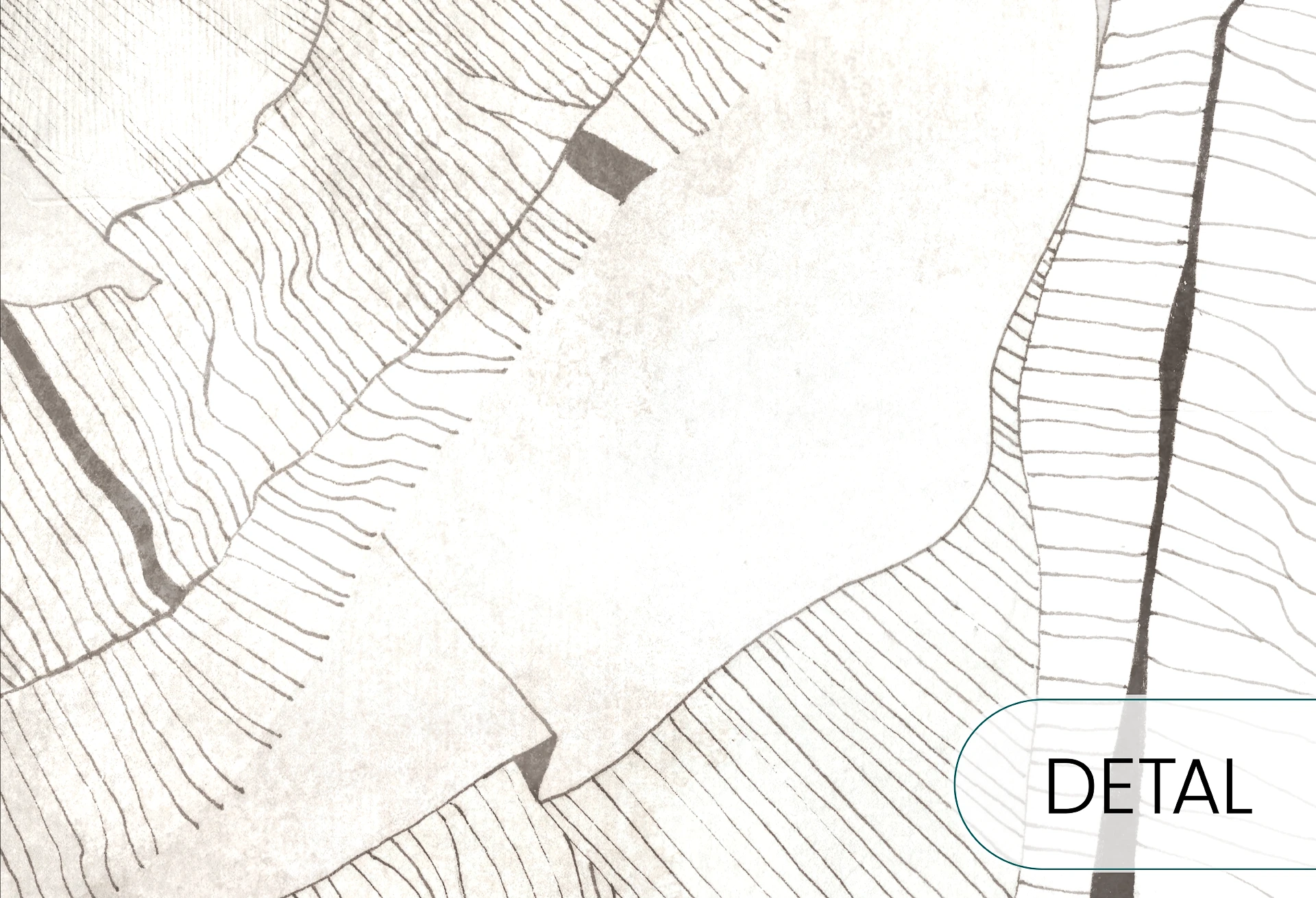 HIBISCUS - grey beige - tapeta w stylu secesyjnym do salonu lub sypialni