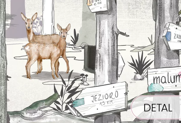 JEEP TRIP - tapeta z autem terenowym - detal