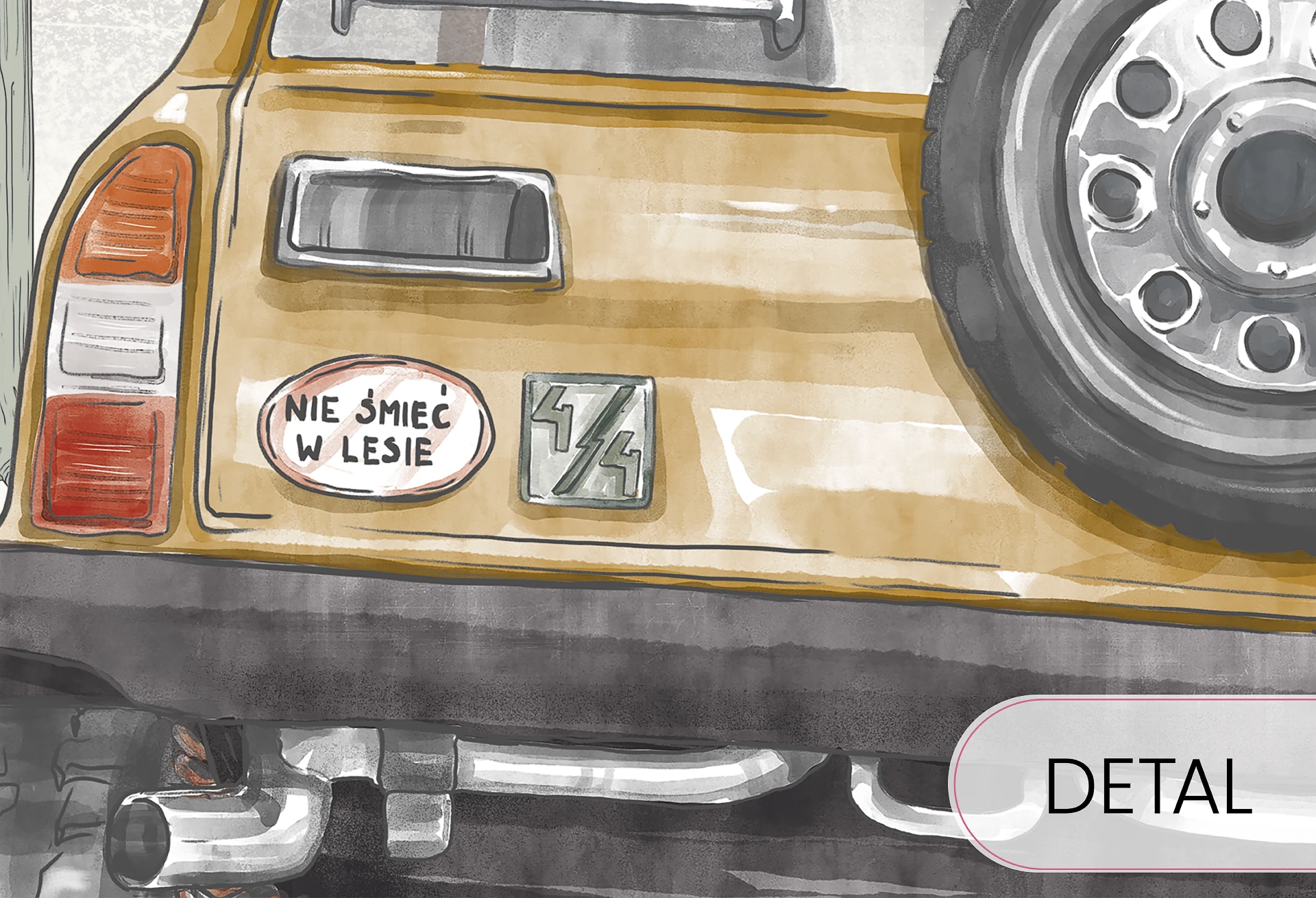 JEEP TRIP - tapeta z autem terenowym