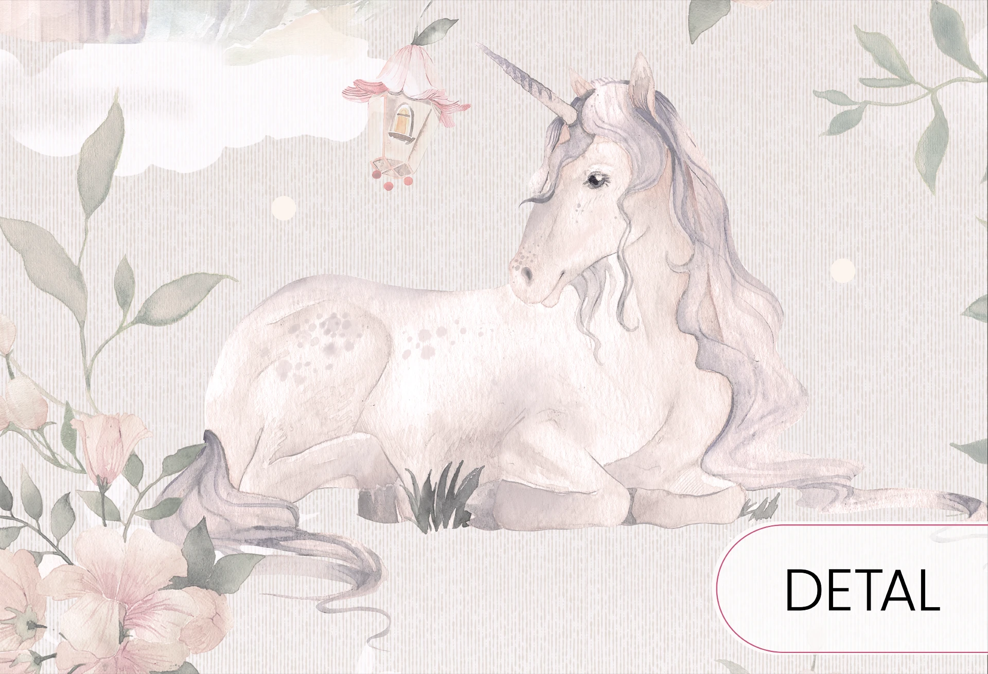 KRÓLESTWO JEDNOROŻCÓW PATTERN - tapeta w jednorożce