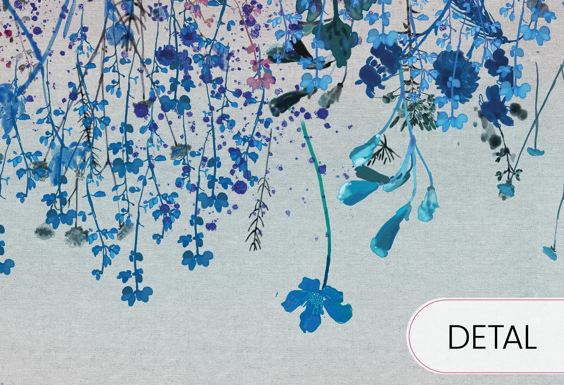 MEADOW - kolor 03 - tapeta dla nastolatki w kwiaty