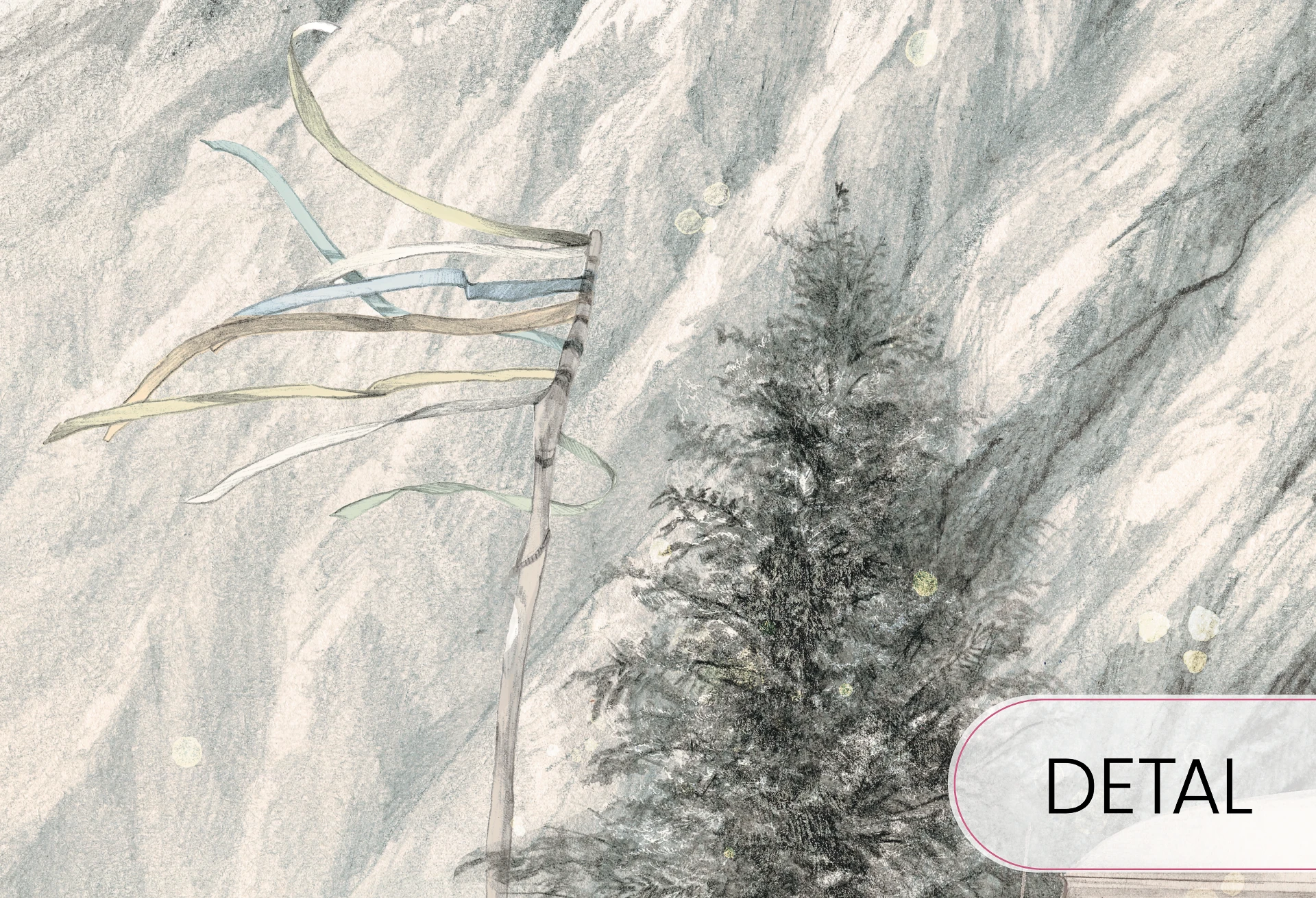 MOUNTAIN CAMP - day - tapeta do pokoju nastolatka z górskim pejzażem