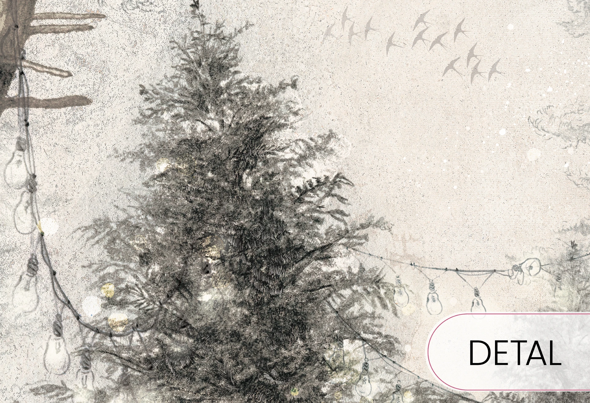 MOUNTAIN CAMP - day - tapeta do pokoju nastolatka z górskim pejzażem