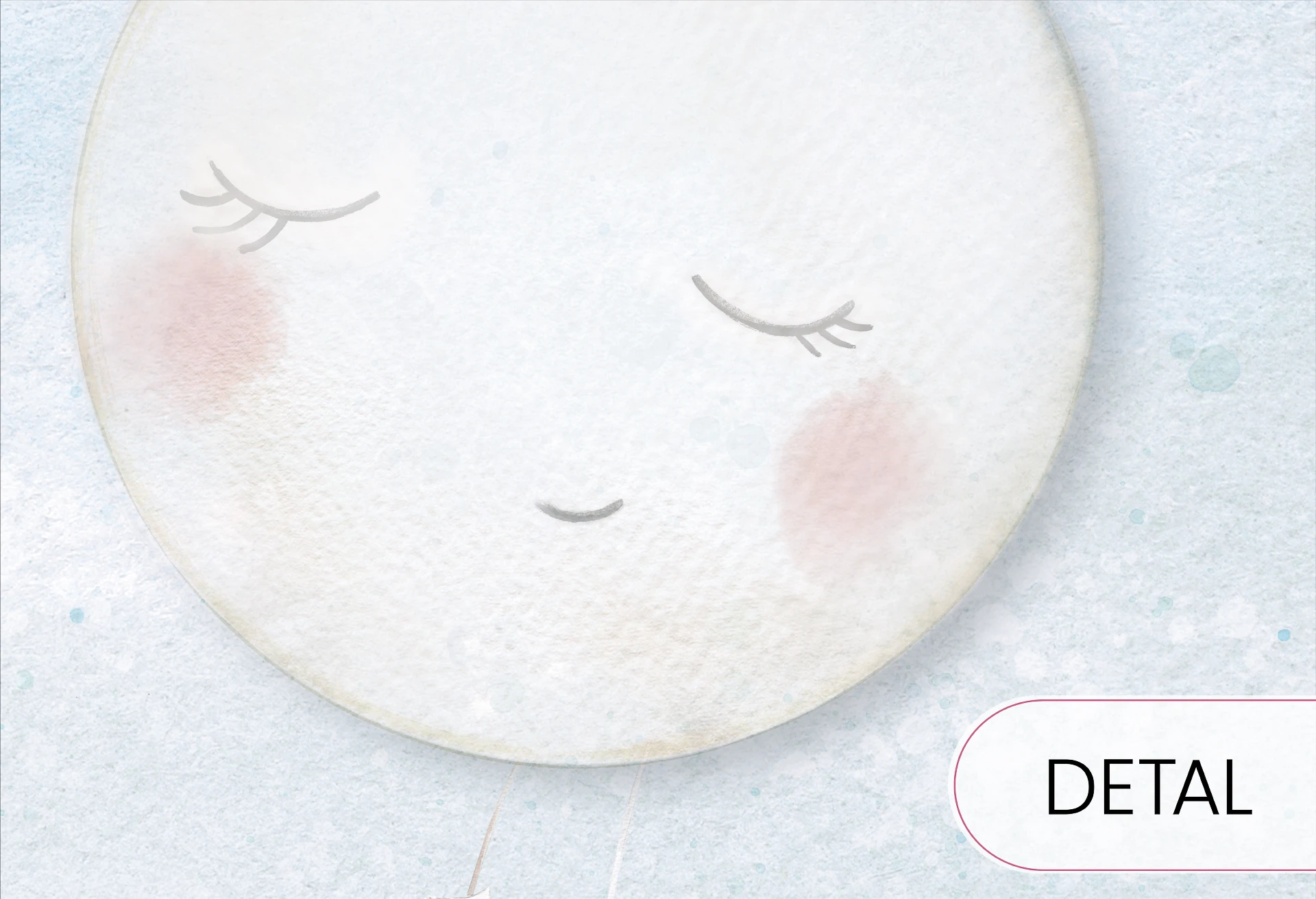 RAINBOW - mint - dziecięca tapeta z tęczą