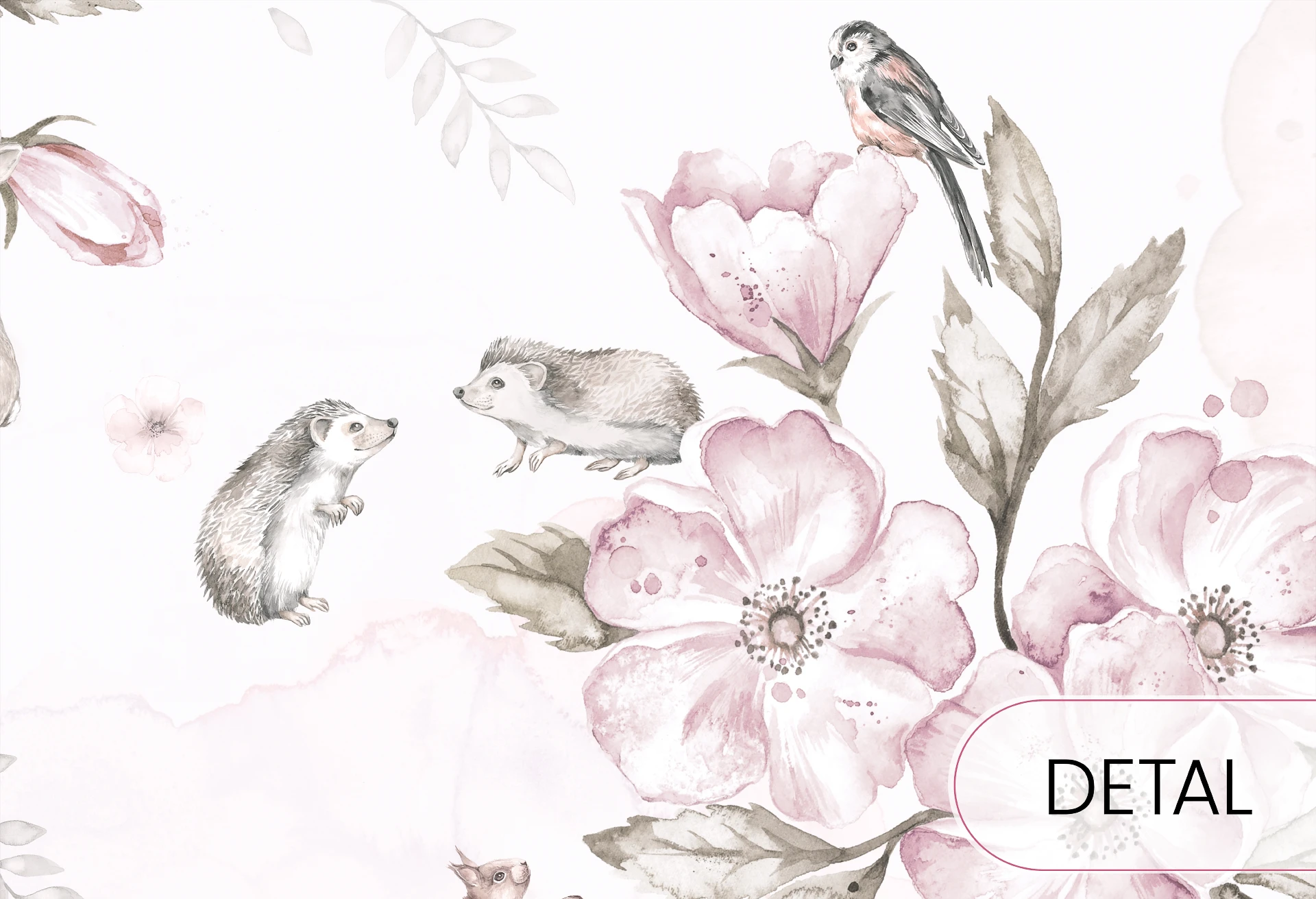 ROSE GARDEN - kwiatowa tapeta dla dziewczynki