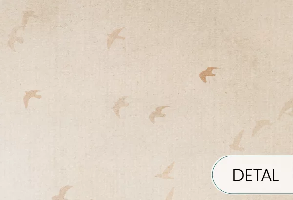 SUNNY DAY - optymistyczna tapeta do sypialni lub salonu - detal