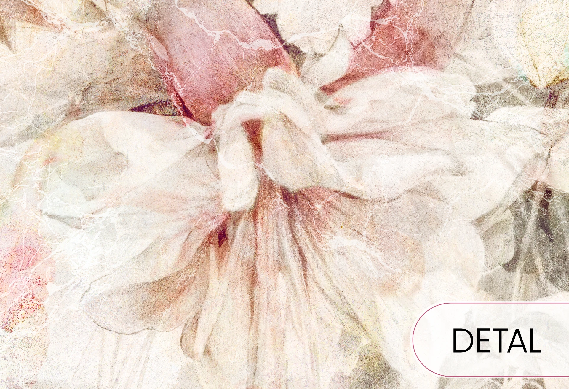 SWINGTIME FUCHSIA - colibri - tapeta dla dziewczynki z kolibrem