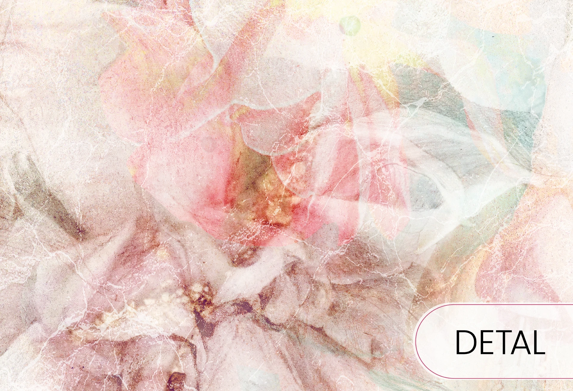 SWINGTIME FUCHSIA - colibri - tapeta dla dziewczynki z kolibrem