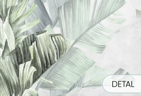 URBAN JUNGLE - kameleon - tapeta na ścianę z motywem natury - detal