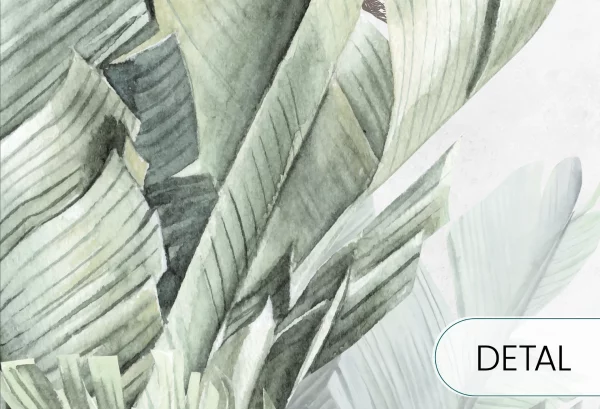 URBAN JUNGLE - kameleon - tapeta na ścianę z motywem natury - detal