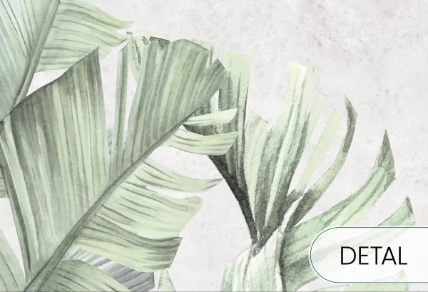 URBAN JUNGLE - nowoczesna tapeta do salonu - detal