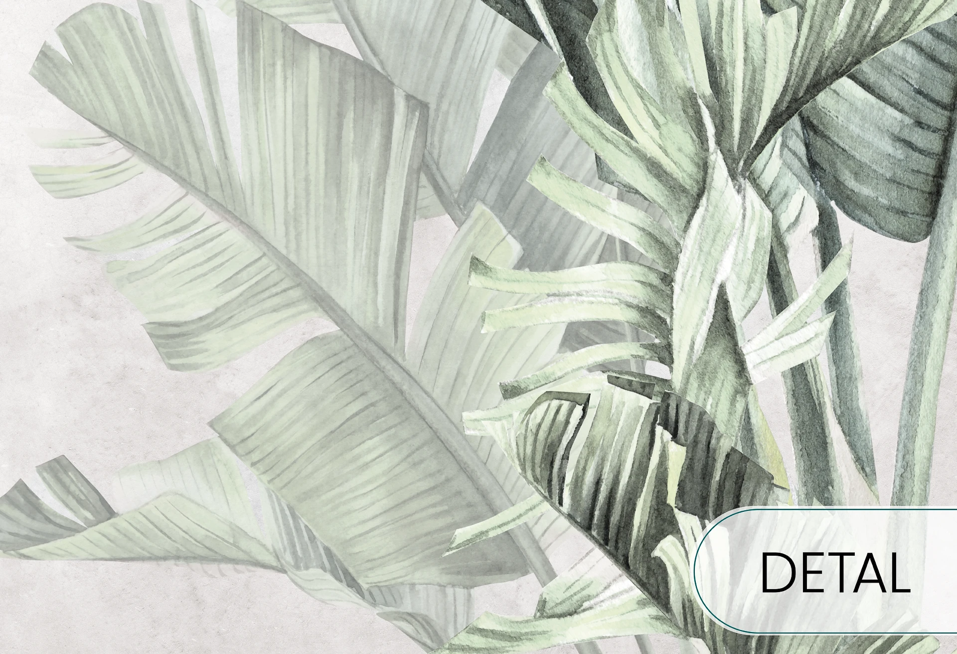 URBAN JUNGLE - nowoczesna tapeta do salonu