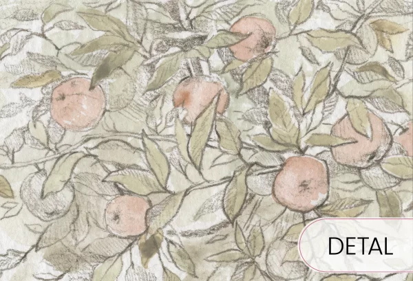 VINTAGE COUNTRY - boys - tapeta chłopięca w traktory - detal