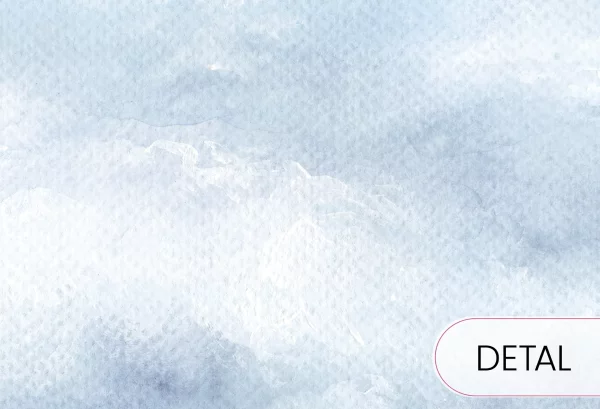 ZEPHYR - blue - tapeta do pokoju dziecka wyciszająca - detal