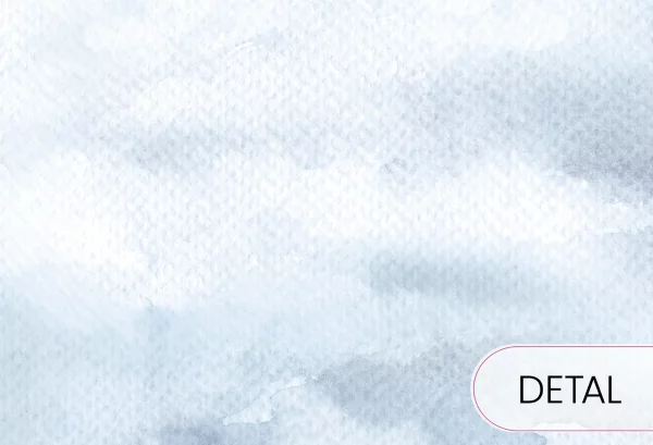 ZEPHYR - blue - tapeta do pokoju dziecka wyciszająca - detal