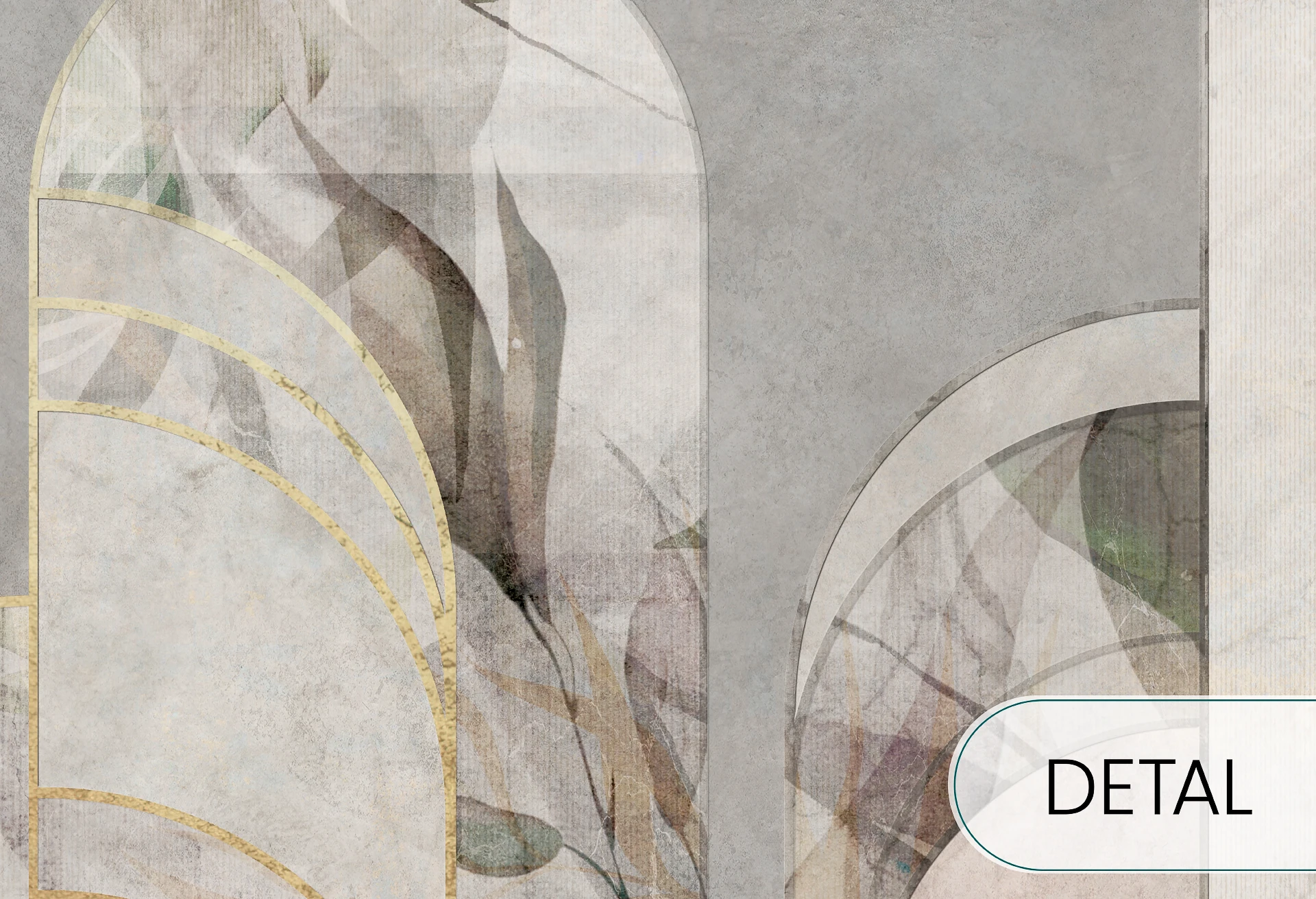 ARCHEO - rose - tapeta nowoczesna do salonu lub sypialni