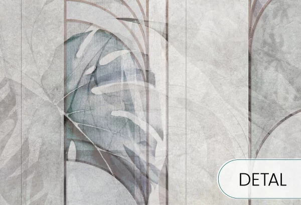 ARCHEO - windy blue - tapeta artystyczna do salonu lub sypialni - detal